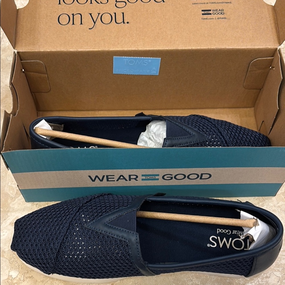 Toms Navy Alpargata Classic